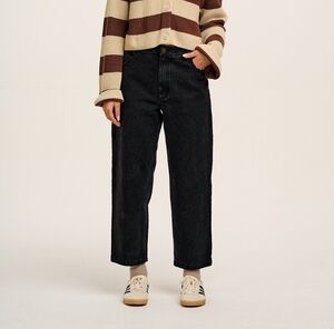 Lucy & Yak Black Straight Leg Women's Jeans